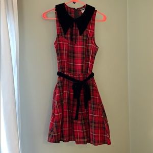 Red & Black Plaid Dress